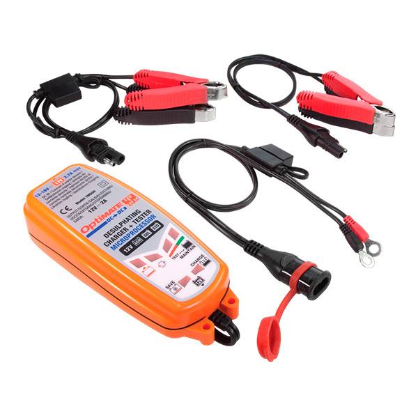 Chargeur de batterie moto Tecmate Optimate 5 start-stop - Chargeurs  batterie - Atelier