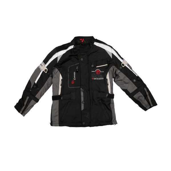 MODEKA Clarke Kids Noir - Veste moto enfant