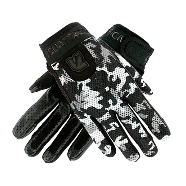 Gants Furygan Jet D3O noir blanc - EuroBikes