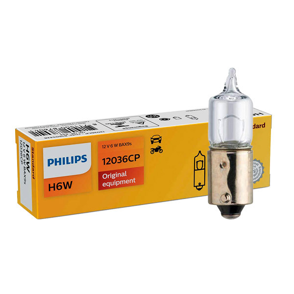 Ampoule H6W d'équipement d'origine Philips - EuroBikes