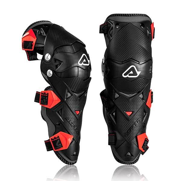 Alpinestars - Genouillères Bionic Flex Noir / Rouge